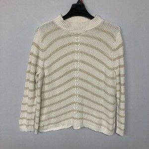 Talbots Women Long Sleeve Pullover Sweater Knit Top Size 2X Cotton Blend M021 21